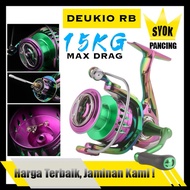 [Paling Syok] Deukio RB 🌈 2000-7000 - 5.2:1 GR - 3+1 BEARINGS - 15kgs Max Drag
