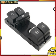 5ND959857 Driver Side Master Window Control Switch Chrome For VW Touran Tiguan Passat B6 B7 CC Golf Mk5 MK6 Jetta III