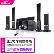 Qisheng D-16Home Theater5.1Set of Audio Equipment Home Amplifier Subwoofer KTV Living Room Electric