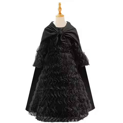 The--Wicked Glinda Elphaba Cosplay Costume Elphaba Black Dress Costume For Girl Party Cosplay Movie 