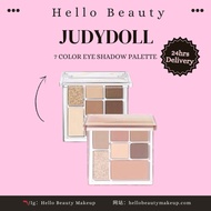 JUDYDOLL 7 COLOR EYESHADOW PALETTE / 橘朵 7色眼影盘 多色眼影哑光珠光高光修容色
