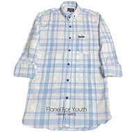 KEMEJA Flannel Shirts Office Tops for Women Men Korean Style Plaid Stripes Jeno NCT Dream Kpop Jumbo