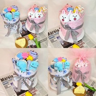 Baby Hamper Fullmoon Gift for Newborn Baby l Cake Design Newborn Baby Hamper Gift Box l Hamper Kek B