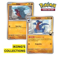 Cynthia's Gible - 102/182 and Cynthia's Gabite - 103/182 Pokemon Playable Card