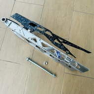 KING DRAG Hypertech Y15 Y16 LC135 Y15ZR RS150 RSX150 Forged Swing Arm ➕2 INCHES COMBO CHAIN COVER CH