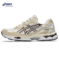 ASICS Gel-NYC Unisex Sportstyle Shoes In White/Roasted Coffee