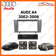 หน้ากากวิทยุรถยนต์ AUDI A4 (2 DIN) 2000-2005 สำหรับจอ 7 นิ้ว(NV-AU-007)