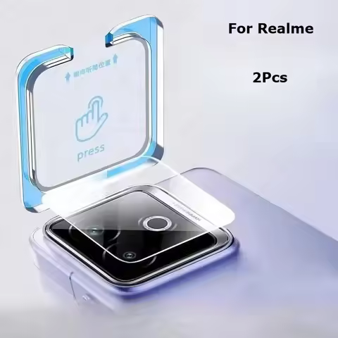 2 Pcs Clear Camera Lens Protector for Realme GT 7 Pro Camera Tempered Glass For REALME GT7 7T 7Pro g