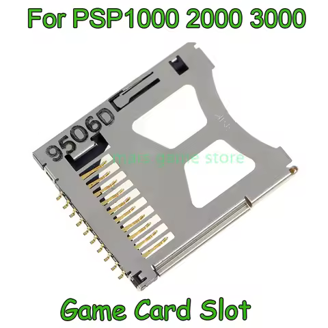 For PSP1000 2000 3000 Original with Code Game Card Slot Card Reader Memory Stick Socket For PSP Game