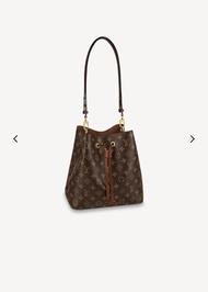 Pre Order Tas LV Louis Vuitton Neonoe Caramel Monogram Asli Ori