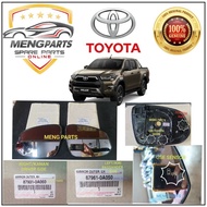 ORIGINAL TOYOTA HILUX REVO ROCCO 2020Y-2023Y SIDE MIRROR GLASS *USE SENSOR WITH BLIND SPOT RH-87931-