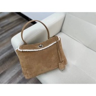 [Zhenyi Luxury Products] Balenciaga [Daigou Grade] Teddy rodeo Handbag Teddy Style Plush rodeo Shoul