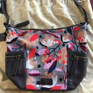 preloved fossil emerson hobo flower