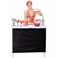 Outdoor table bar Party bar table bar table bar table Rectangular Folding table table Aluminum Alloy