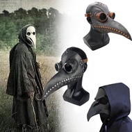 Plague Doctor Beak Mask Medieval scp049 Death God Crow Mask Halloween cos Steampunk Fast