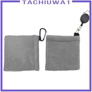 [Tachiuwa1] Golf Towels for Golf Bags with Clip Golf Club Cleaning Towel for Men Husband