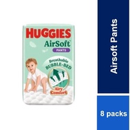 HUGGIES AirSoft Pants M46/ L36/ XL30/ XXL24 (4 Packs)