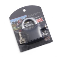 กุญแจ กุญแจล็อคล้อ รถมอเตอร์ไซค์ (B0030) พร้อมเสียงเตือน Alarm Lock