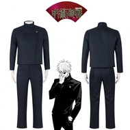 Gojo Satoru Cosplay Costume High School Uniform Suit Halloween Costume Men Adult Gojo Full Set