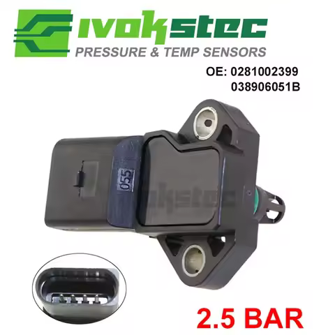 Newest! 2.5 Bar Boost Pressure MAP Sensor For Audi A1 A2 A3 A4 A6 A8 1.4 1.9 2.5 2.7 3.0 TDI 0389060