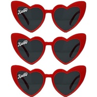 Funky Junque Sunglasses Women Heart Shaped Fashion Eyewear Bachelorette Party Favors Trendy Vintage 