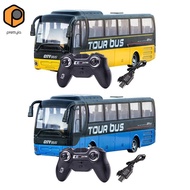 [prettyia] RC City Bus Remote Control Bus All Directions Driving Lightweight Portable