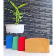 Plain mini gold shop wallet