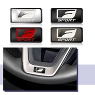 3D Metal F Sport Logo Car Interior Steering Wheel Emblem Badge Sticker For Lexus IS200 IS250 ES300 G