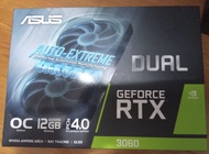 ASUS Dual GeForce RTX 3060 12G 顯示卡