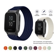 Garmin Watchband 20mm Sport Nylon Loop Woven Strap For Garmin Venu Sq 2 Plus/ venu2 plus / 165 170 7