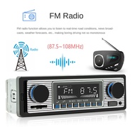 4-Channel 60W Bluetooth Car Radio Car MP3 Player Plug-in U Disk Car Radio with Wiring Protection Function for Car