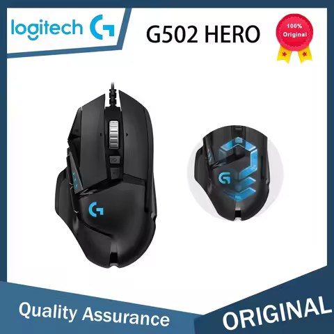 Logitech G502 HERO High Performance Gaming Mouse with HERO 25K Sensor 11 Programmable Buttons Adjust