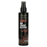 L'Oreal Advanced Hairstyle Sleek It Iron Straight Heatspray/Elnett Satin Heat Protect StylingSpray(1