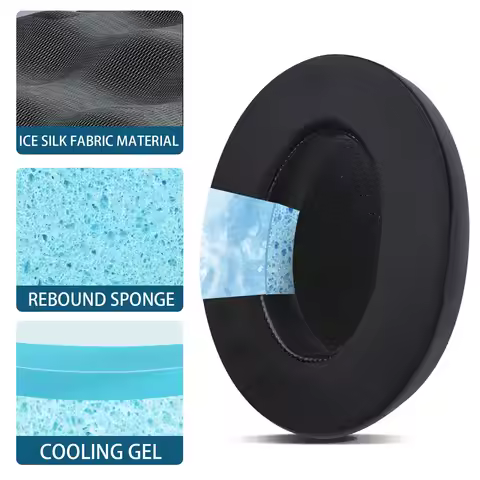 Cooling Gel Earpads Replacement Cushions for Sennheiser HD650, HD660 S, HD660S2 Headphones, Ear Pads
