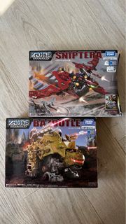 Takara Tomy Zoids Wild Sniptera & Bazootle