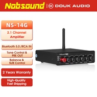 Nobsound NS-14G Bluetooth HiFi 2.1 Channel Power Amplifier Subwoofer Stereo Audio Amp