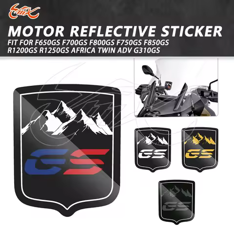 GS Decals 2PCS Motorcycle Decoration Sticker Fit for G310GS F650GS F750GS F700GS F850GS F800GS R1300