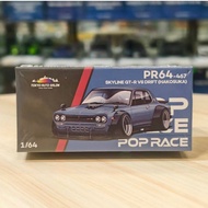 Pop Race 1/64 Skyline GTR V8 Drift HAKOSUKA Tokyo Auto Salon Hong Kong 2025