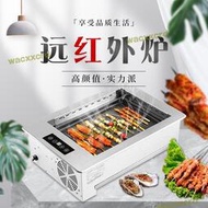 【快速出貨】燒烤爐電燒烤爐家用無煙韓式商用烤鍋自助紅外線上排煙電烤盤