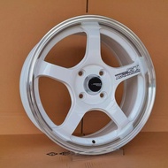 ADVAN GT 15" 16" 17" 4H100/114.3, 5H100/113 ET40/ET38 GLOSSY BLACK, GUN METAL, SILVER, HYPER BLACK, 