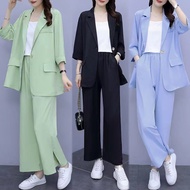 大碼女裝 大碼 套裝 女 2024 新款 Two-Piece Suit - Spring/Autumn 2025 Plus Size Slimming Casual