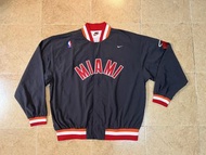 Nike Miami Heat NBA Warm up Jacket 熱身外套 古著 夾克 Wade Vintage
