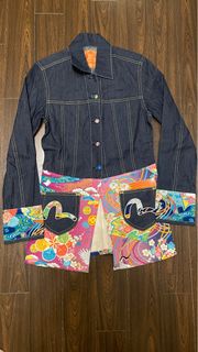 Evisu Jeans 外套- silk pattern