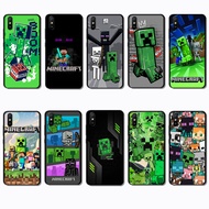 for 3c Xiaomi Redmi 6A 7A 8A 7 8 9 9A 9i 9C NS42 Minecraft game Fashionable soft black phone case