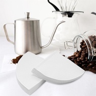 USECOAT 50 ชิ้น/แพ็ค ตัวกรองสำรอง ไม่มีกลิ่น ใหญ่ ที่กรองกาแฟดริป กระดาษกรองกาแฟ เครื่องมือครัว อุปกรณ์ชงกาแฟ