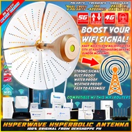 HYPERWAVE HYPERBOLIC 60dBi 5G 4G Premium WiFi Internet Antenna Denshoppe PH Parabolic MiMo Lanbowan