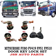 Mitsubishi Fuso FV418 FV419 FP510 FP417 FP51 FM65 Door Key Lock Set Truck