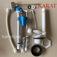 TOP STORE อุปกรณ์ถังพักน้ำ กดข้าง 1593040-SP-CP กะรัต KARAT มาตรฐาน ใช้ได้ทุกยี่ห้อ อุปกรณ์หม้อน้ำชั