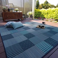 【質感居家】藺草地毯京刺子 百年傳承榻榻米 袋織工藝 質感單品