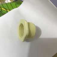 Faucet Fitting. 1/ 2 quarter x 3/4 quarter. Faucet connector. Vlocksock PVC faucet